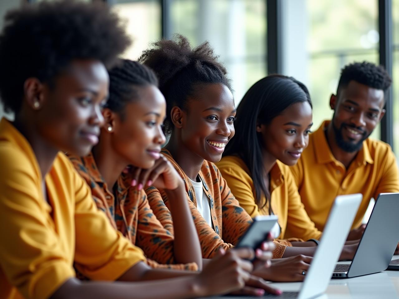African entrepreneurs learning with technology