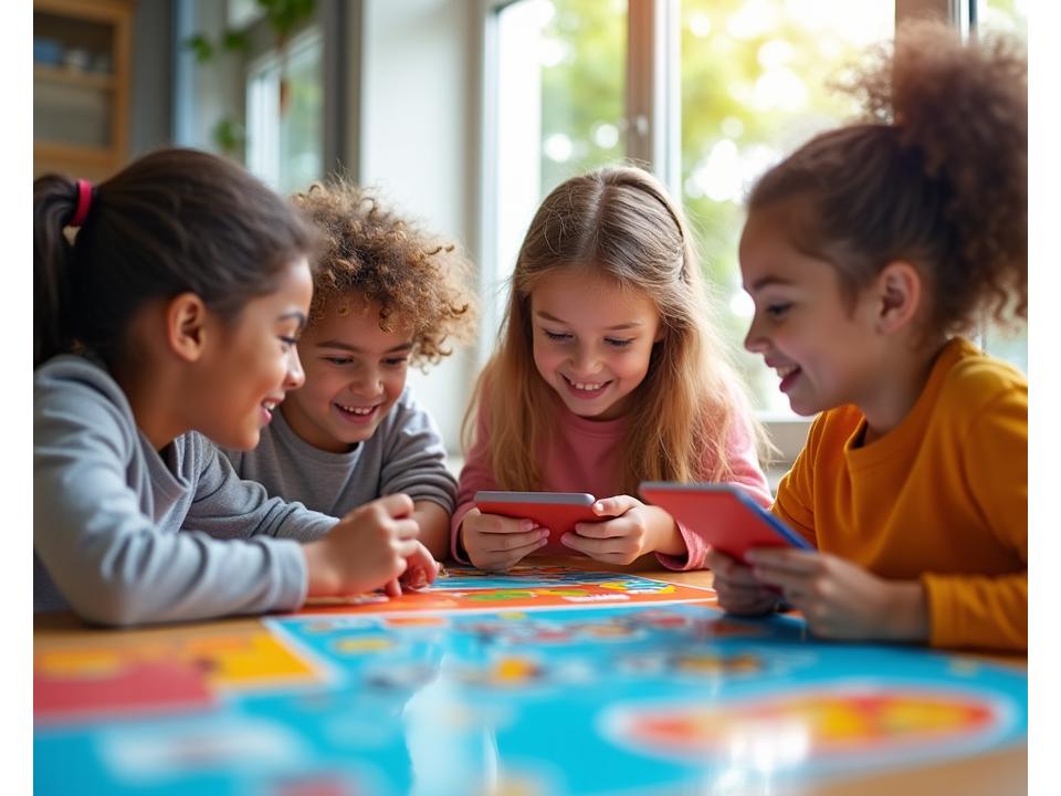 Children learning entrepreneurship through gamified activities